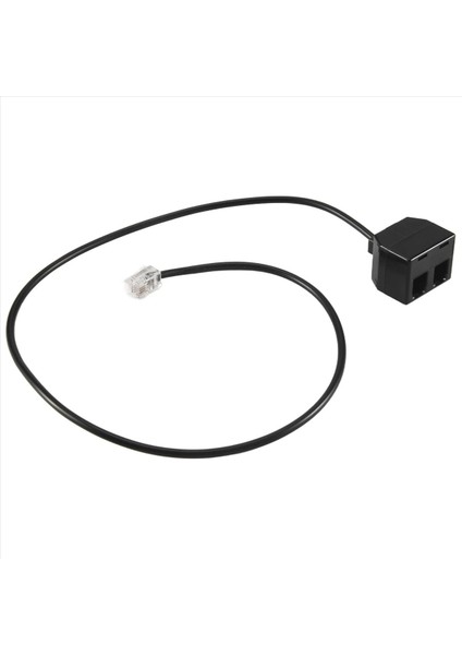 Rj9 4P4C Erkek - Çift Kadın Portları Bağlayıcı Telefon Adaptör Kablo Tel Telefon Uzatma Kablosu (Yurt Dışından) fiyatları