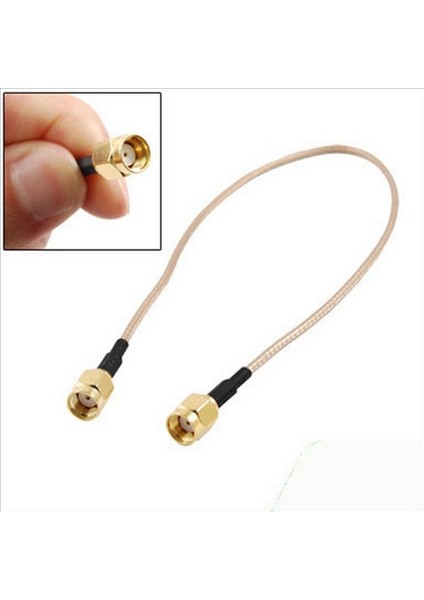 12 Inç Rp-Sma Dişi To Rp Sma Fiş Rf Pigtail Kablosu RG316 &amp 3 Metre Fi Uzatma Kablosu Rp Sma Anten Konektörleri (Yurt Dışından) modelleri