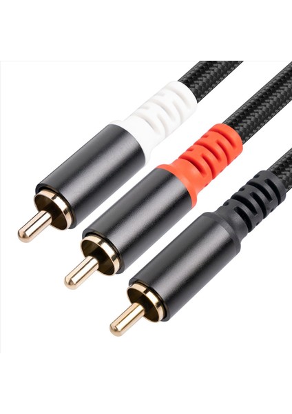 2x Rca Y Adaptör Kablosu Subwoofer Y Kablo 1x Rca Ila 2x Rac Ses Kablosu 1 Rca Ila 2 Rca Güç Amplifikatörü Ses Kablosu 5 Metre (Yurt Dışından) modelleri