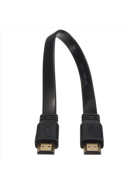 10X Kısa HDMI Erkek - Erkek Fiş Düz Kablo Kablosu Sesli Video Için Tam Hd Hdtv Tv Ps3 (Yurt Dışından) fiyatları