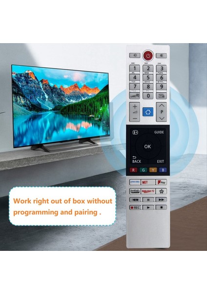 CT-8560 Toshiba Smart LED Tv Uzaktan Kumandası Için Uzaktan Kumandayı Değiştirin (Yurt Dışından) indirimleri