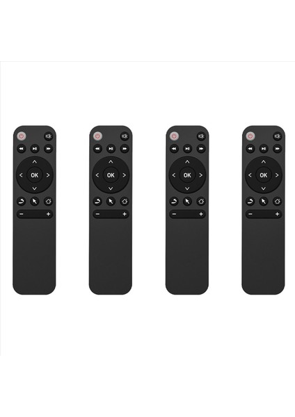 4x Bluetooth 5 2 Akıllı Tv Kutusu Telefon Bilgisayar Pc Projektörü Için Uzaktan Kumanda Vb Bt5 2 Uzaktan Denetleyici (Yurt Dışından)