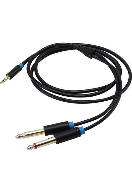 Vention 10X Jack 3 5mm Ila 6 35 Mikser Amplifikatör Hoparlör Için Ses Kablosu Altın Kaplama Ayırıcı Ses Kablosu (Yurt Dışından) modelleri