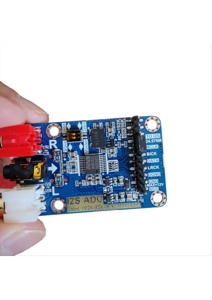 Dlhıfı I2S Adc Hıfı Ses Edinme Kartı Modülü WM8782S Master Slave Modu Geliştirme Kurulu 24BIT 192K 96K 48K (Yurt Dışından) modelleri