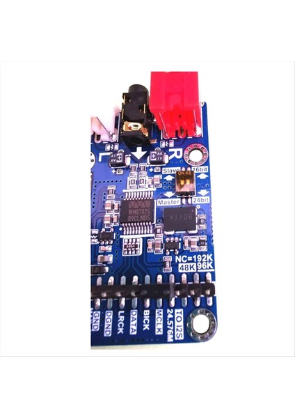 Dlhıfı I2S Adc Hıfı Ses Edinme Kartı Modülü WM8782S Master Slave Modu Geliştirme Kurulu 24BIT 192K 96K 48K (Yurt Dışından) fırsatları