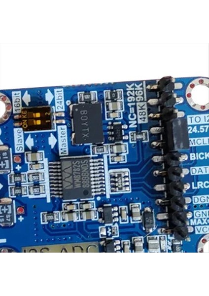 Dlhıfı I2S Adc Hıfı Ses Edinme Kartı Modülü WM8782S Master Slave Modu Geliştirme Kurulu 24BIT 192K 96K 48K (Yurt Dışından) indirimleri