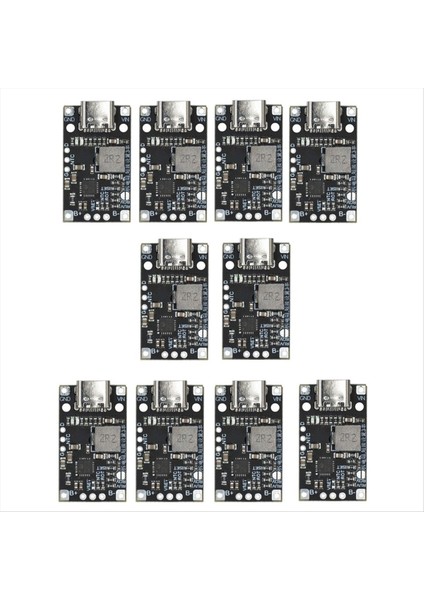 10PCS Lityum Pil Şarj Modülü 3 7V 5V 2s 3s Pil Artırma Desteği Qc Hızlı Şarj Modülü (Yurt Dışından)