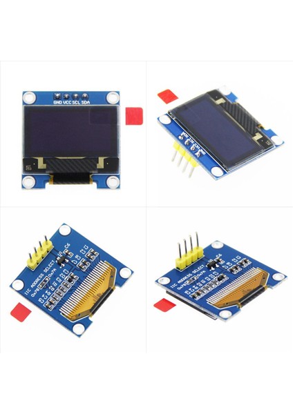 10X 0 96 Inç Iıc I2C Seri Gnd 128X64 OLED LCD LED Ekran Modülü SSD1306 Arduino Kit Beyaz Ekran (Yurt Dışından) fırsatları