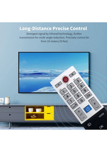 CT-8561 Toshiba Smart LED Tv Uzaktan Kumandası Için Uzaktan Kumandayı Değiştirin (Yurt Dışından) indirimleri