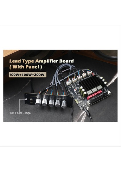 Yeni S200HS-W Bluetooth 5 2 Subwoofer Dijital Amplifikatör Kartı 2 1 Kanal 100W+100W+200W Geniş Gerilim 12-24V Stereo Hıfı (Yurt Dışından) fırsatları