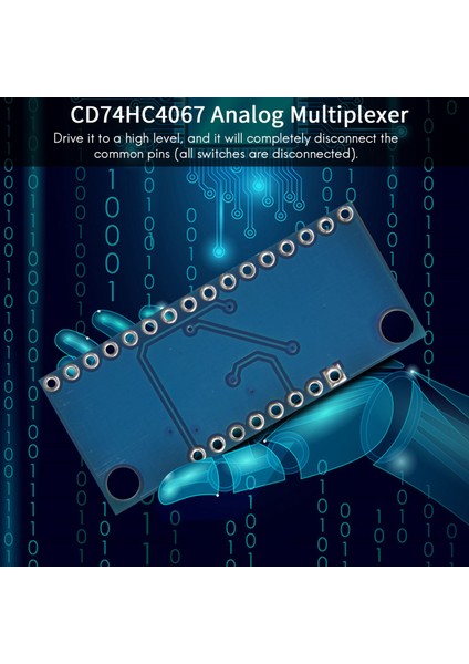 10PCS 16CH Analog Multiplexer Modül 74HC4067 CD74HC4067 Hassas Modül Dijital Çok Flezer Mux Breakout Tahtası (Yurt Dışından) fırsatları