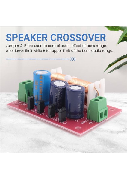 Hoparlör Için 5x 400W Hoparlör Crossover 2 Yollu Yüksek Düşük 4-16 Ohm Frekans Bölücü (Yurt Dışından) indirimleri