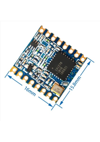2x Lora Modülü SX1276 Kablosuz Alıcı Modülü Yayılmış Spektrum Uzun Aralık Kablosuz Iletişim (868MHZ) (Yurt Dışından) modelleri