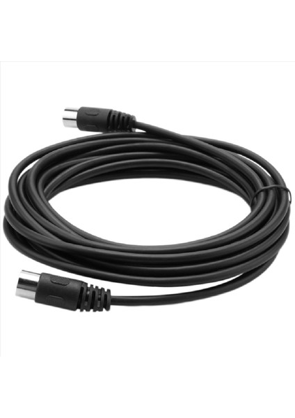 8 Pin Din Erkek - Erkek Hoparlör Ses Kablosu Adaptörü Gözetim Otomotiv Bilgisayarları Televizyon Hassasiyeti 5m (Yurt Dışından)