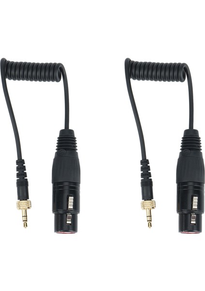 2x Saramonic Kilitleme Tipi 3 5mm Ila 3 5mm Trs - Xlr Dişi Mikrofon Çıkışı Evrensel Ses Kablosu (Yurt Dışından)