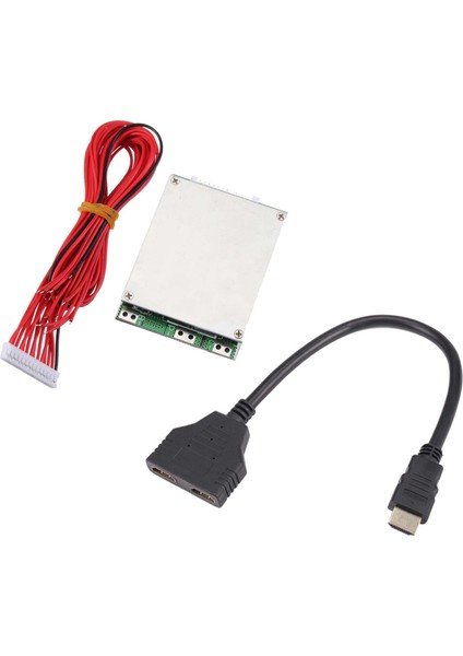 1 Pcs 1080P HDMI Port Erkek To 2 Dişi 1 Arada 2 Ayrıştırıcı Kablo ve 1 Pcs 13S 48V 20A Lityum Hücre Pil Koruma Kartı (Yurt Dışından)