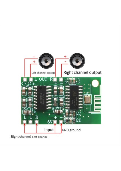 CA-8469 5V Bluetooth Amplifikatör Kartı PAM8403+CA-6928 Bluetooth Amplifikatör Modülü 5 0 Bluetooth Ses Modülü (Yurt Dışından) modelleri