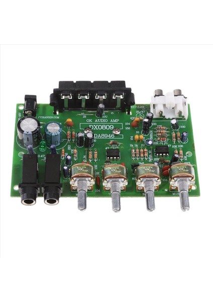 2x DX0809 Iki Kanallı Güç Amplifikatör Kartı 60W Hi-Fi Stereo Sesli Güç Amplifikatörü Hacim Tonu Kontrol Kartı Kiti (Yurt Dışından) fiyatları