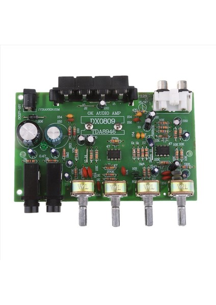 2x DX0809 Iki Kanallı Güç Amplifikatör Kartı 60W Hi-Fi Stereo Sesli Güç Amplifikatörü Hacim Tonu Kontrol Kartı Kiti (Yurt Dışından) modelleri