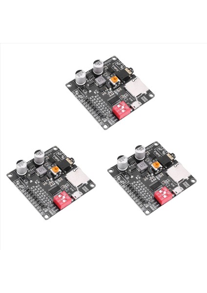 3x DY-HV20T 12V/24V Power SUPRION10W/20W Sesli Oynatma Modülü Mikro Sd Kart Mp3 Müzik Çalar Arduino Için (Yurt Dışından)