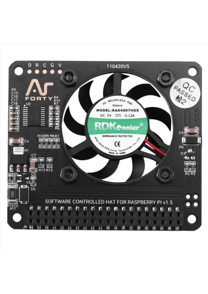 Raspberry Pi 4/3 Soğutma Fanı Için 3x Argon Fan Şapkası Ayarlanabilir Hız / 40MM Büyük Fan Raspberry Pi4 (Yurt Dışından) indirimleri
