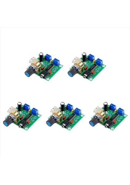 5x Mini Güç Amplifikatör Kartı 5W+5W Hıfı Iki Kanallı Pm CM2038 5V USB Besleme Gücü Ses Amplifikatörü (Yurt Dışından)