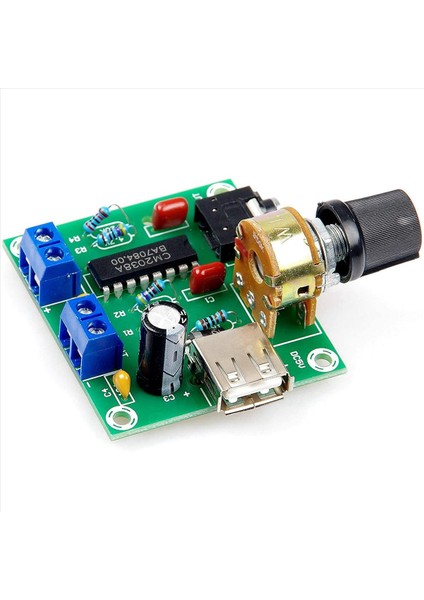 5x Mini Güç Amplifikatör Kartı 5W+5W Hıfı Iki Kanallı Pm CM2038 5V USB Besleme Gücü Ses Amplifikatörü (Yurt Dışından) modelleri