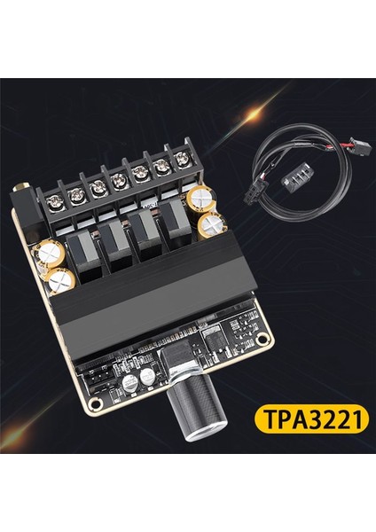 TPA3221 Ses Amplifikatör Kartı Sınıf D Çift Kanallı 85WX2 Stereo Ses Amplifikatör Modülü (Yurt Dışından) fiyatları