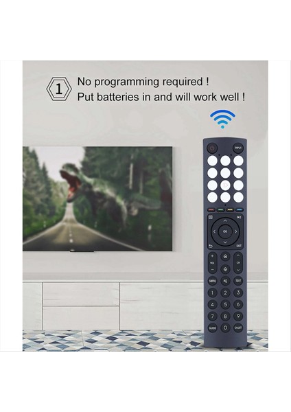 ERF3F86H Akıllı Tv Uzaktan Kumandası Sessiz Hisense Tv Uzaktan Kumandası Için Ses Yok (Yurt Dışından) indirimleri