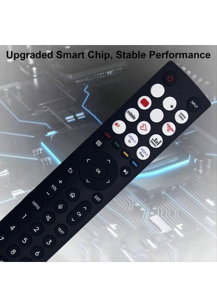 Hisense Smart LED LCD Tv Uzaktan Kumandası Için ERF3F86H Uzaktan Kumandasını Değiştirin Ses Yok (Yurt Dışından) modelleri