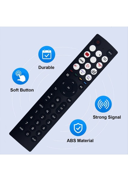 Hisense Smart LED LCD Tv Uzaktan Kumandası Için ERF3F86H Uzaktan Kumandasını Değiştirin Ses Yok (Yurt Dışından) fırsatları