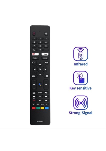 Hitachi 50QLEDSM20 55QLEDSM20 58QLEDSM20 65QLEDSM20 75QLEDSM20 Için CLE-1042 Tv Uzaktan Kumandasını Değiştirin (Yurt Dışından) fiyatları