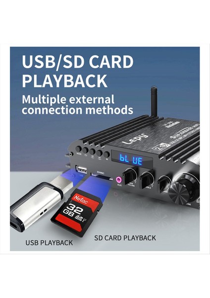 Lepy Bluetooth 2 1 Kanal U Disk Sd Karayı Kaybı Müzik Playbınct Subwoofer Amplifikatör 3D Yüksek Güç Amplifikatörü Us-Plug (Yurt Dışından) fırsatları