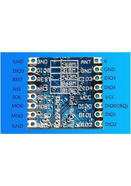 Lora Modülü SX1276 Kablosuz Alıcı Müdürü Modülü Yayılmış Spektrum Uzun Aralık Kablosuz Iletişim (868MHZ) (Yurt Dışından) fiyatları
