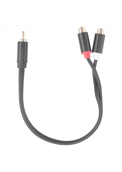 Rca Erkek Kablosu - 2rca Kadın Audio Kablosu 2 Rca Erkek Splitter Tv Pc DVD Hoparlör Ses Amplifikatörleri Subwoofer (Yurt Dışından)