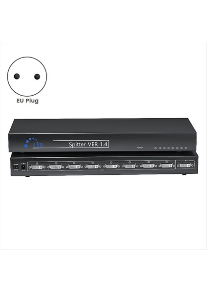 Splitter 8 Port DVI Splitter 1 8 Out DVI Sharer Splitter 1&#39 De 8 Out DVI Splitter Ab Fişi (Yurt Dışından) fiyatları