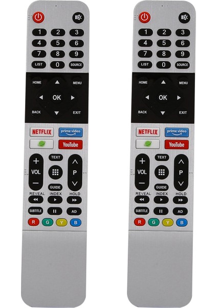 Skyworth Android Tv Için 2x 539C-268920-W010 Akıllı Tv Için TB5000 UB5100 UB5500 Uzaktan Kumanda (Yurt Dışından)