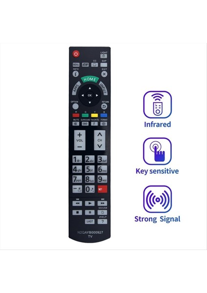 Panasonic 4K Hd Tv Için Remote N2QAYB000927 Remote TC58AX800U TC65AX800U TC65AX900U TC85AX850U TC58AX800U TC65AX800U (Yurt Dışından) fiyatları
