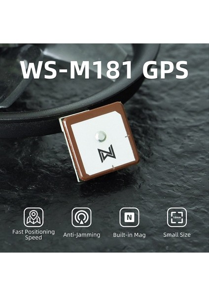Walksnail WS-M181 Gps M10 Gnss Yerleşik QMC5883 Pusula Seramik Anten Rc Uçak Fpv Freestyle Uzun Menzilli Drone Model (Yurt Dışından) fırsatları