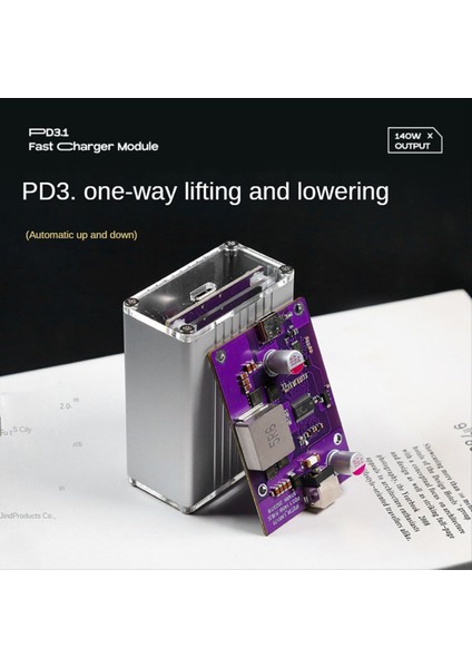 140W Hızlı Şarj Masaüstü Şarj Cihazı 12-32V Buck-Boost Dc5 5x2 5mm-Pd3 1 Dönüşüm Modülü Tip-C Çıkışı Yüksek Güç C1 (Yurt Dışından) indirimleri