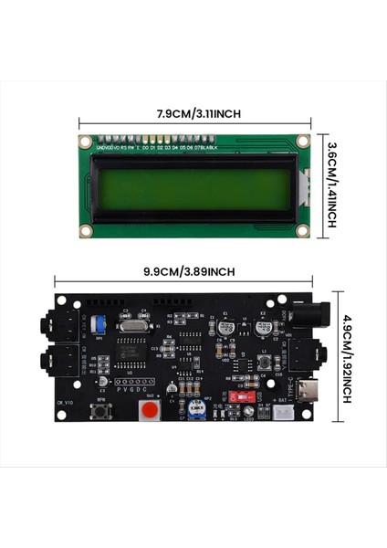 Dc 5-12V 500MA Radyo Morse Kodu Kod Çözücü Cw Kod Çözücü Morse Kodu Okuyucu Morse Kodu Çevirmen Dijital LCD ile Jambon Radyosu (Yurt Dışından) modelleri