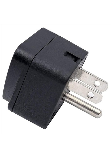 6x Abd Seyahat Fiş Adaptörü Ab/uk/au/ın/cn/jp/asıa/italya/brezilya - Abd&#39 Ye (Tip B) 3 Prong Abd Fişi Şarj Converter Siyah (Yurt Dışından) fiyatları
