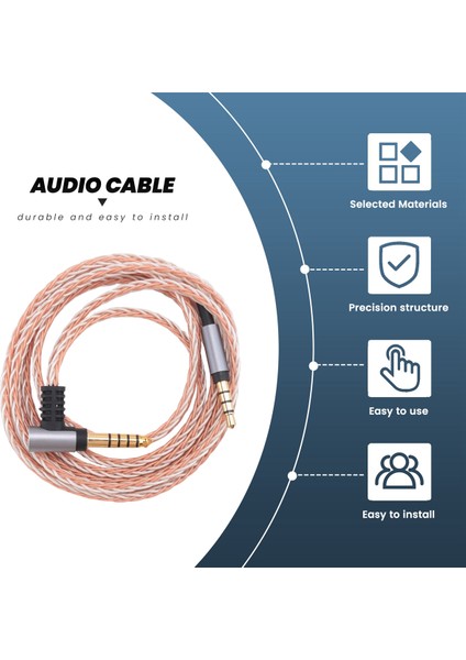 Sony MDR-XB950N1 XB950B1 XB950 MDR-1A 1ABT 1ADAC 100ABN S12B1 Kulaklık Için 4ft/6ft 4 4mm Dengeli Ses Kablosu (1 2m) (Yurt Dışından) fiyatları
