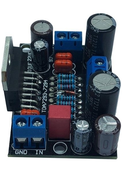 TDA7293/TDA7294 Mono Amplifikatör Kartı 100W Süper Güç Arka Pole Ultra Geniş Güç Kaynağı Çift Ac 12V-32V (Yurt Dışından) modelleri