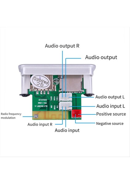 Bluetooth 5 0 Mp3 Wma Maymun Kod Çözme Tahtası Araba Ses USB Tf Fm Radyo Handfree Modül Mp3 Çalar Hoparlör Için 12V (Yurt Dışından) indirimleri
