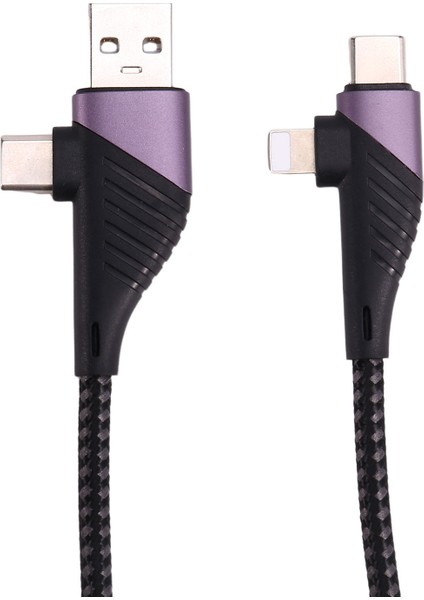 4&#39 Ü 1 Arada Pd USB C Kablo Hızlı Şarj 65W USB Tip C&#39 Ye Tip C Ios Kablosu Iphone Xiaomi Redmi Samsung Huawei (Yurt Dışından) fiyatları