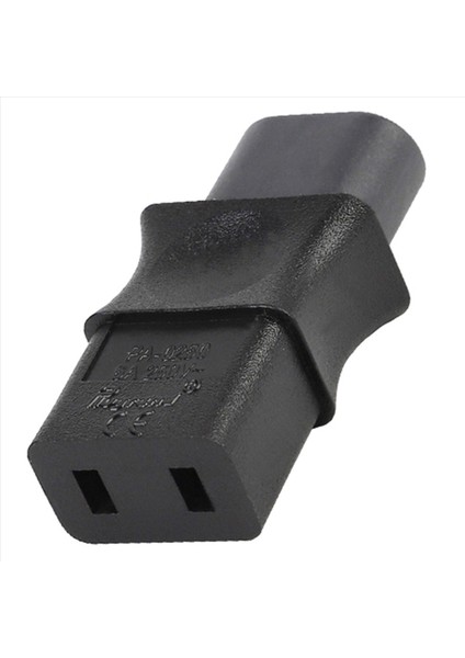 2x 2 Pimli Iec 320 C8 Erkek-Iec 320 C9 Dişi Ac Adaptörü 6A/250V Ab Endüstriyel Güç Dönüştürücü (Yurt Dışından) modelleri