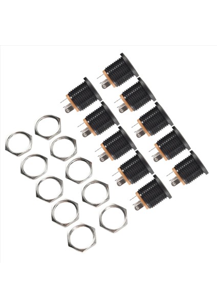 10 Pcs Panel Montajı 2 1x5 5mm Power Jack Dc Soketi (Yurt Dışından) fiyatları