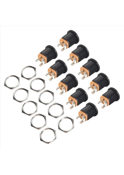 10 Pcs Panel Montajı 2 1x5 5mm Power Jack Dc Soketi (Yurt Dışından) modelleri