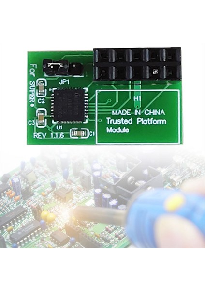 10PIN Spı Tpm 2 0 Modül Güvenilir Platform Tpm 2 0 Supermicro-Aom-Tpm-Paralel (B) Için Yatay Güvenilir Platform Modülü (Yurt Dışından) fiyatları